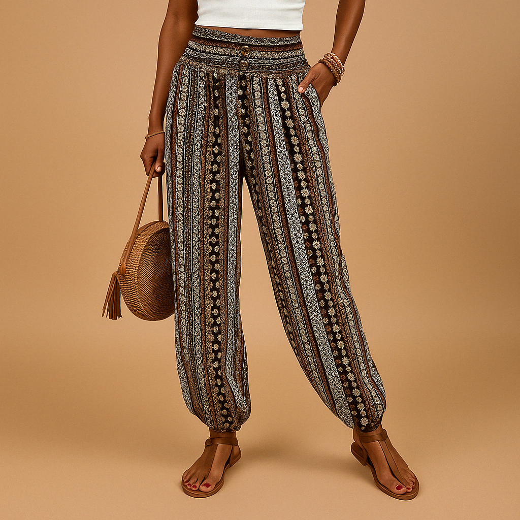 Ophilia Boho Printed Pants