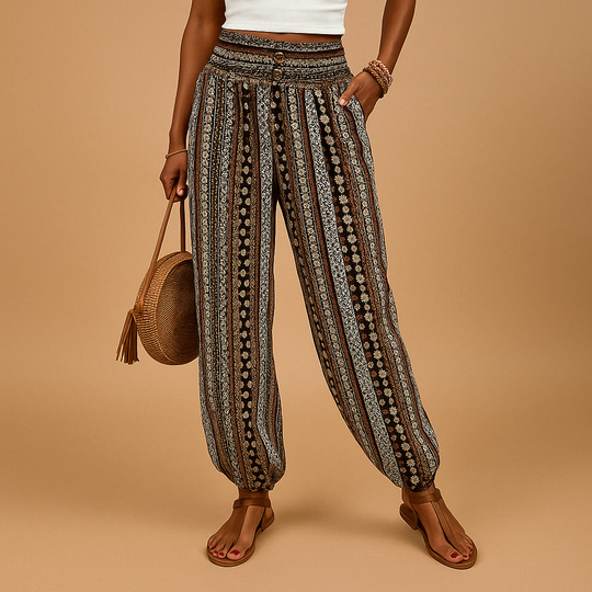 Ophilia Boho Printed Pants