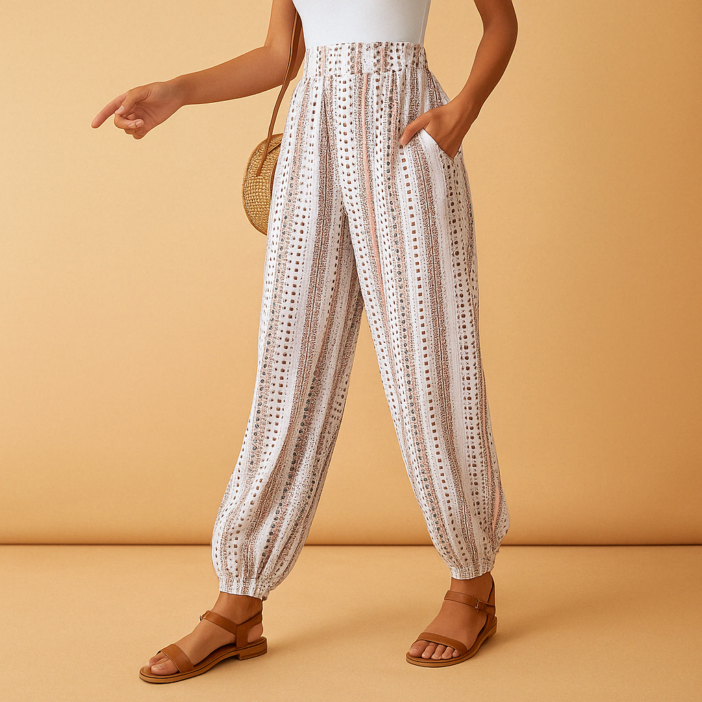 Ophilia Boho Printed Pants