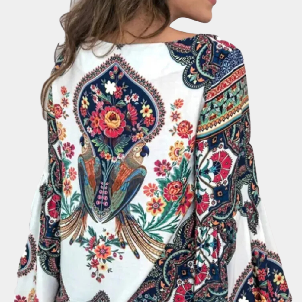 Serenelle Lightweight Floral Blouse