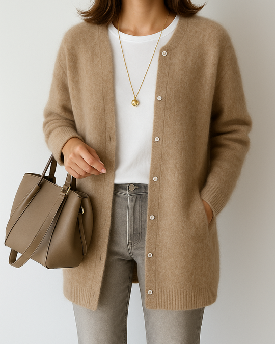 Eglantine Cozy Soft Knitted Cardigan