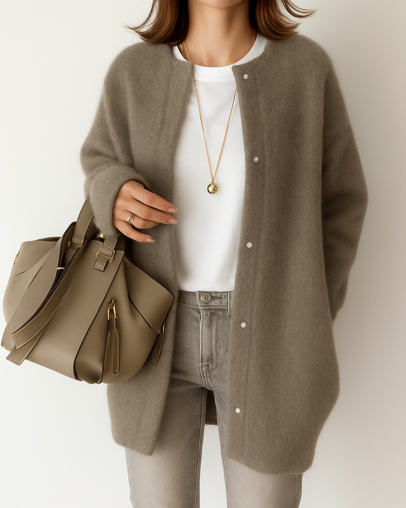 Eglantine Cozy Soft Knitted Cardigan