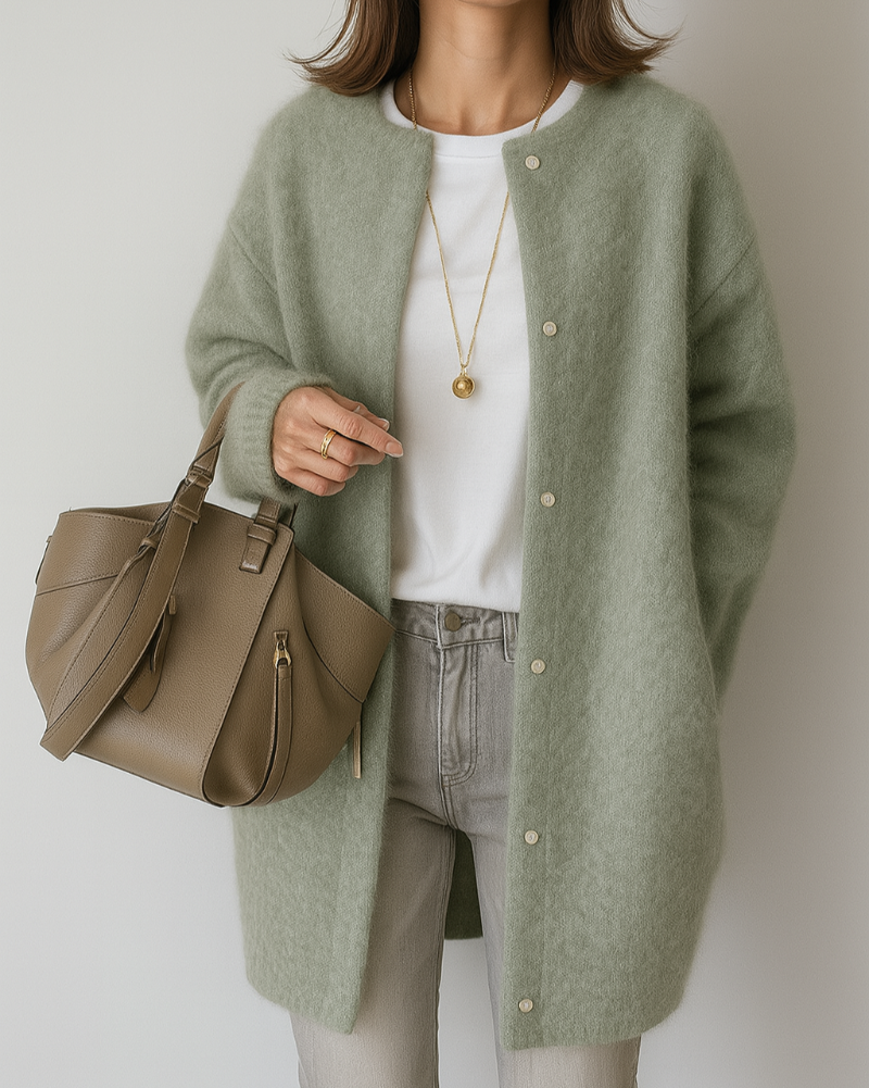 Eglantine Cozy Soft Knitted Cardigan