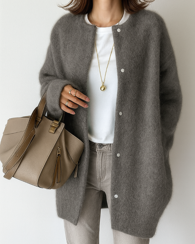 Eglantine Cozy Soft Knitted Cardigan