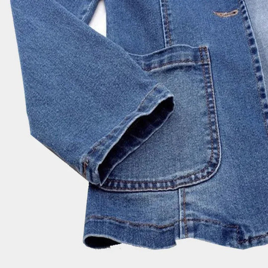 Ophaline  Denim Look Blazer