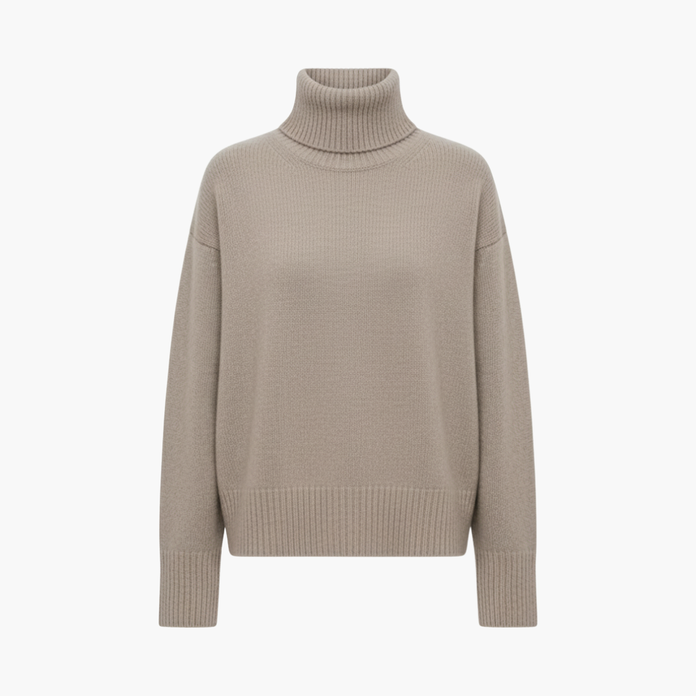 Eliorae Oversized High Neck Sweater