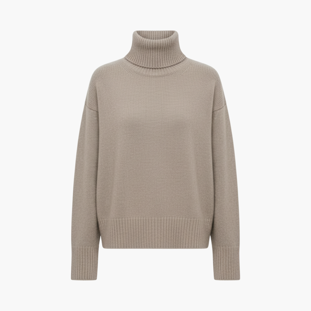 Eliorae Oversized High Neck Sweater