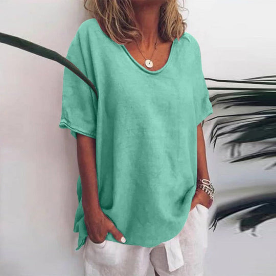 Dorelia V-Neck Flow T-Shirt