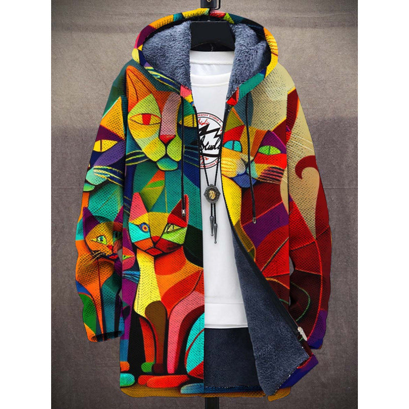 Vivelle Art-Inspired Cardigan