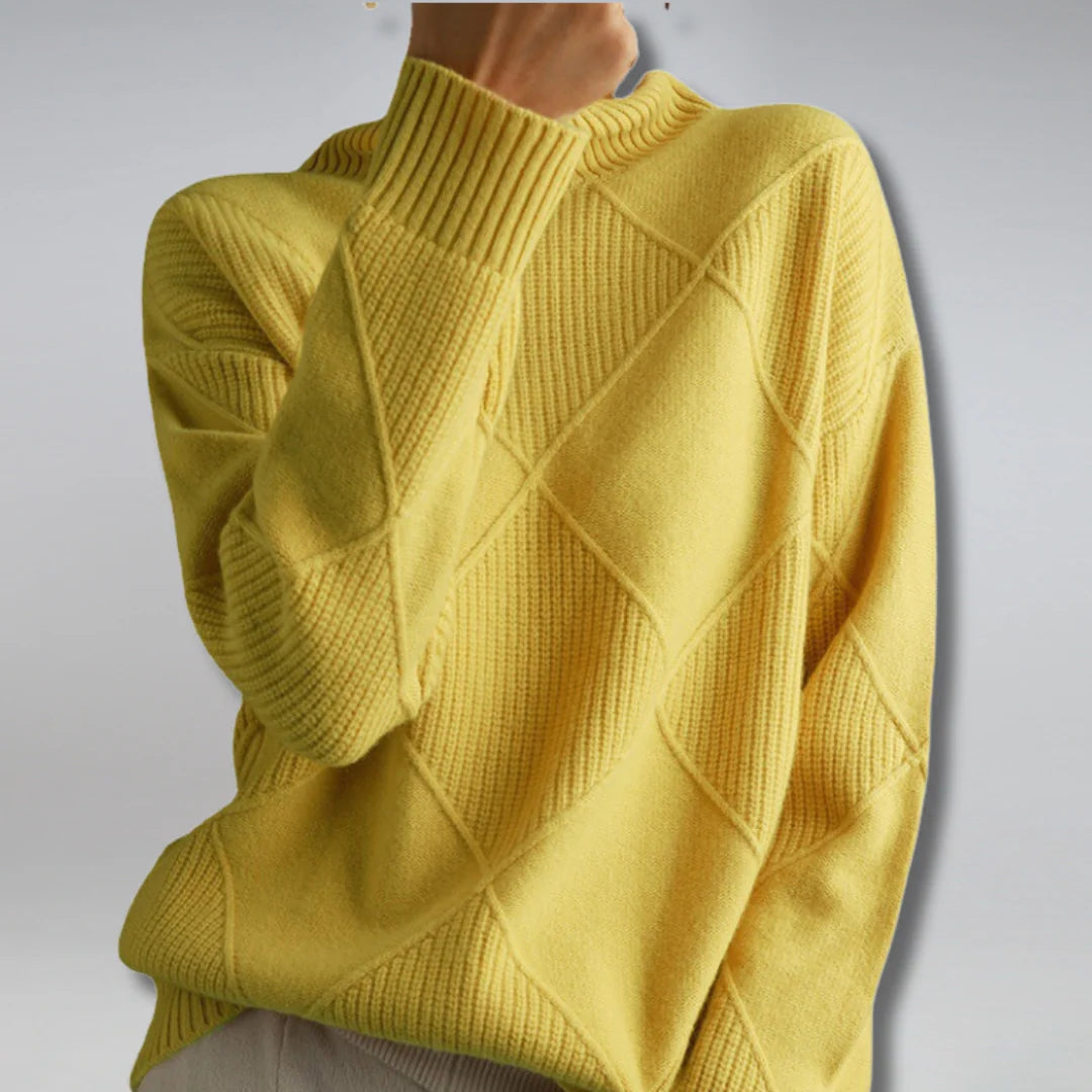 Livorae Wool Turtleneck Sweater