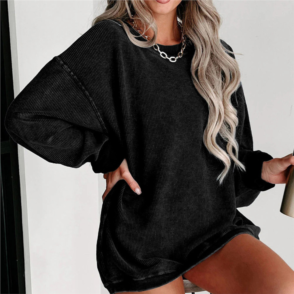 Velisse Oversized Crewneck Sweater