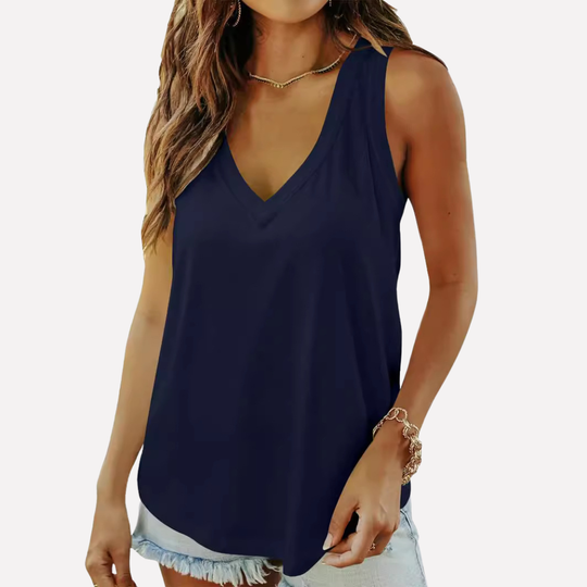Aurelie V-Neckline Tank Top