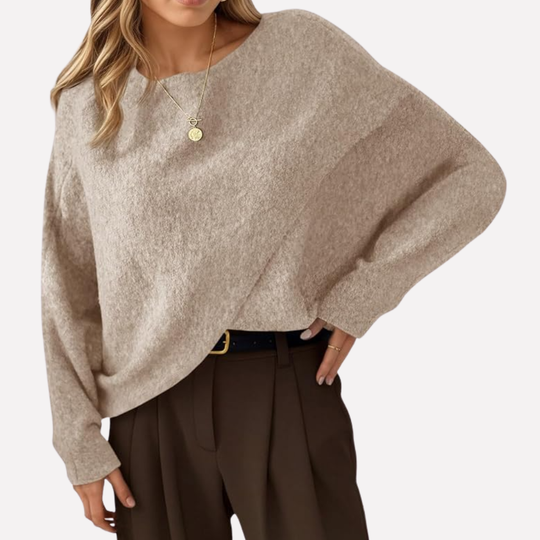 Aloura Oversized Batwing Sweater
