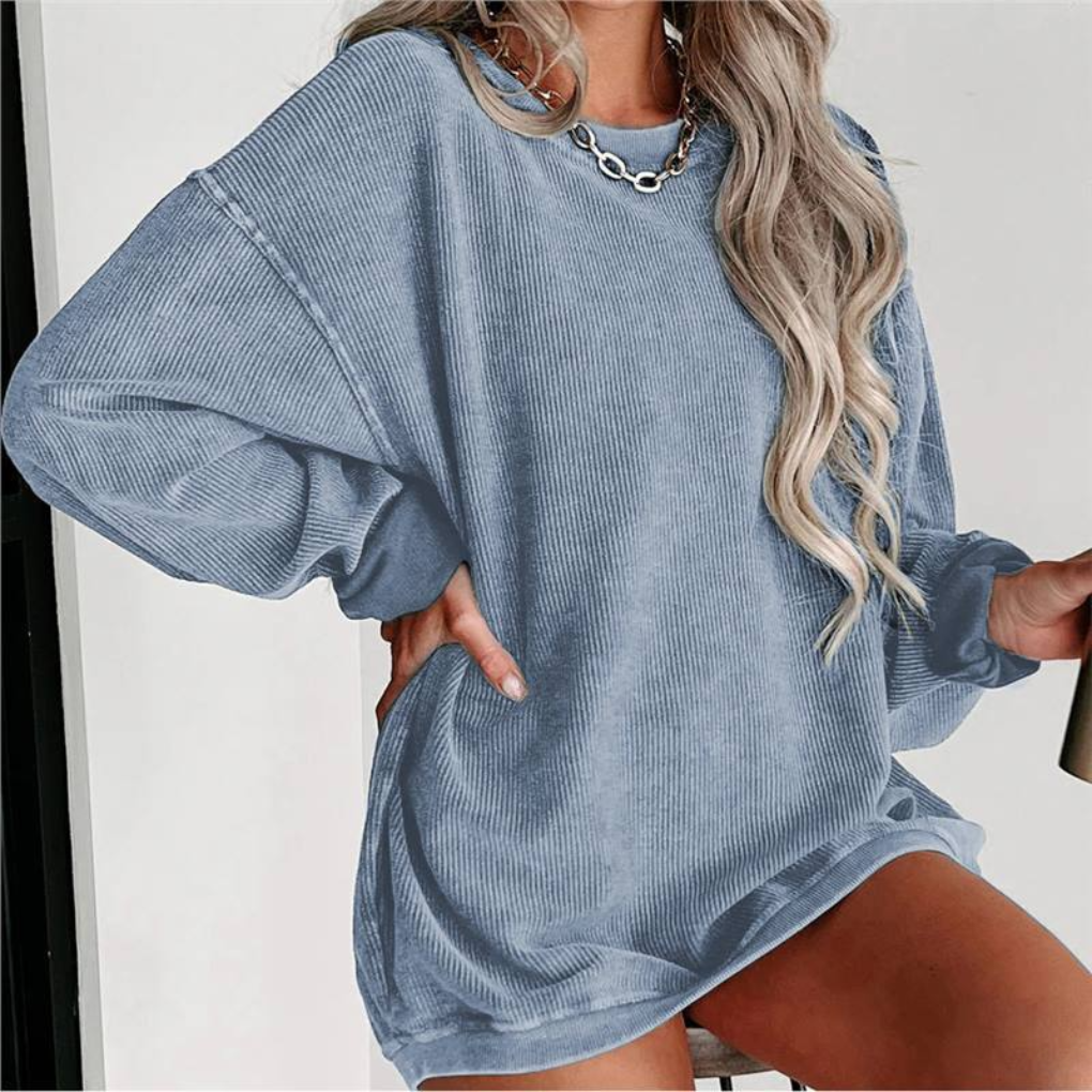 Velisse Oversized Crewneck Sweater