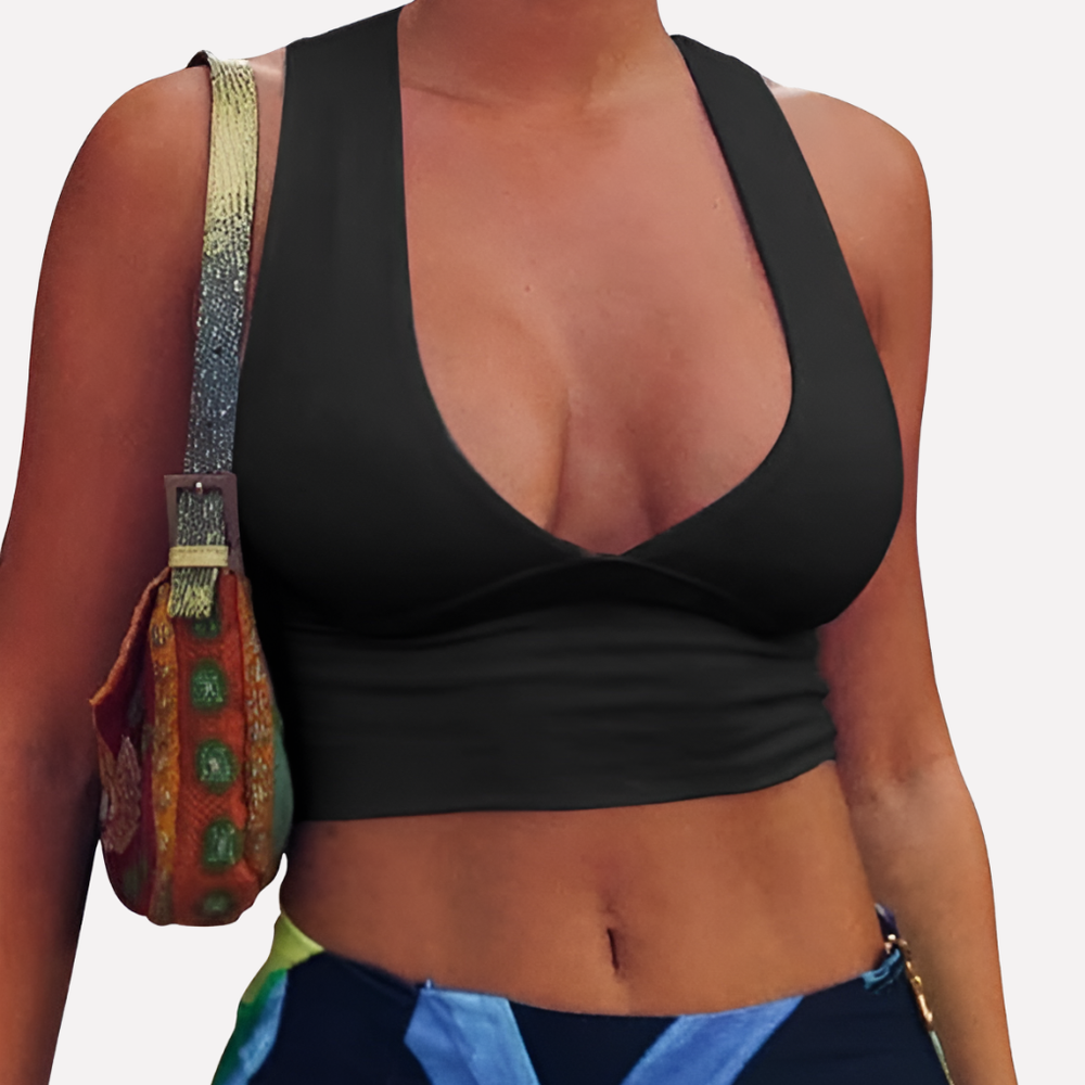 Freya Cutout Racerback Crop Top