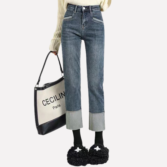 Mirel High Waisted Wide Leg Jeans