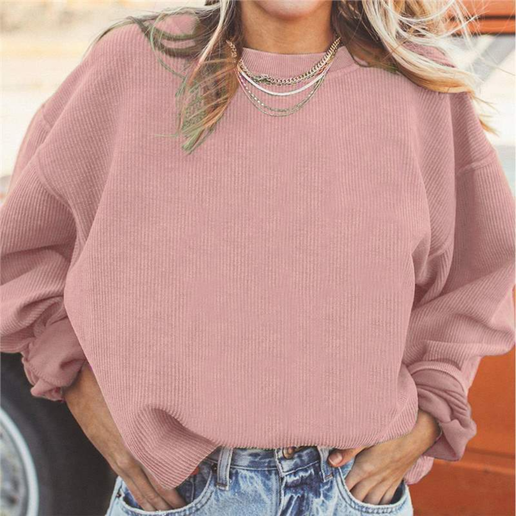 Velisse Oversized Crewneck Sweater
