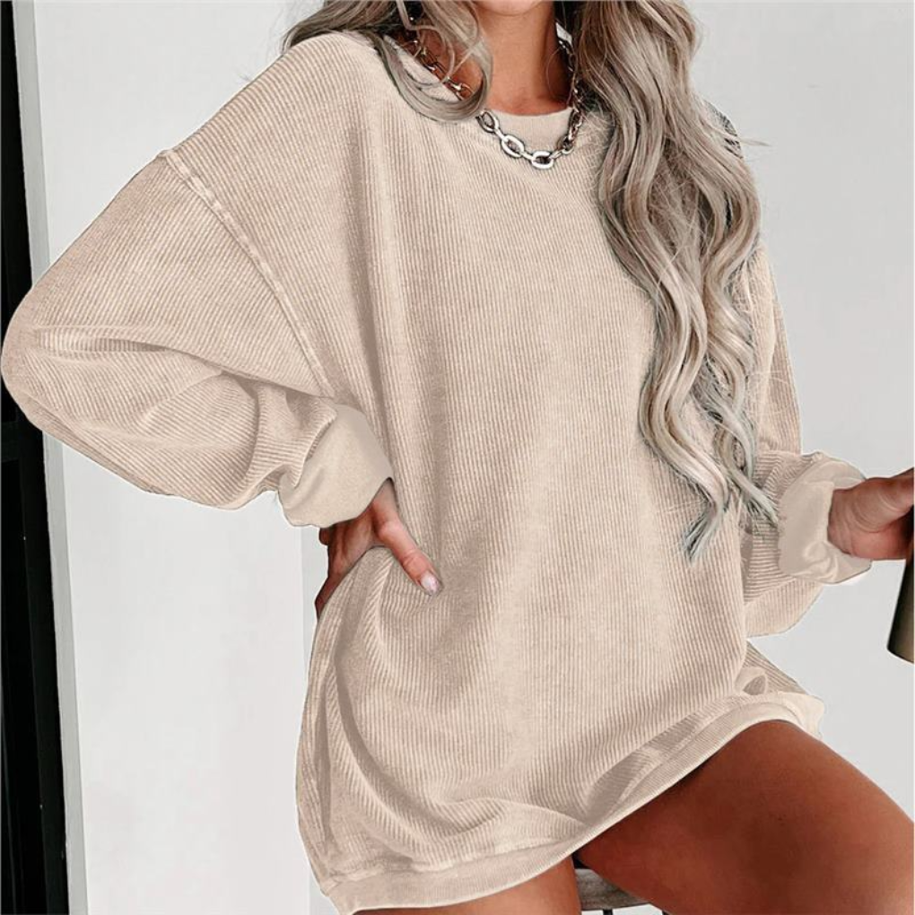 Velisse Oversized Crewneck Sweater