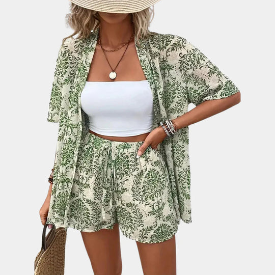 Marelie Lightweight Breathable Two Piece Set