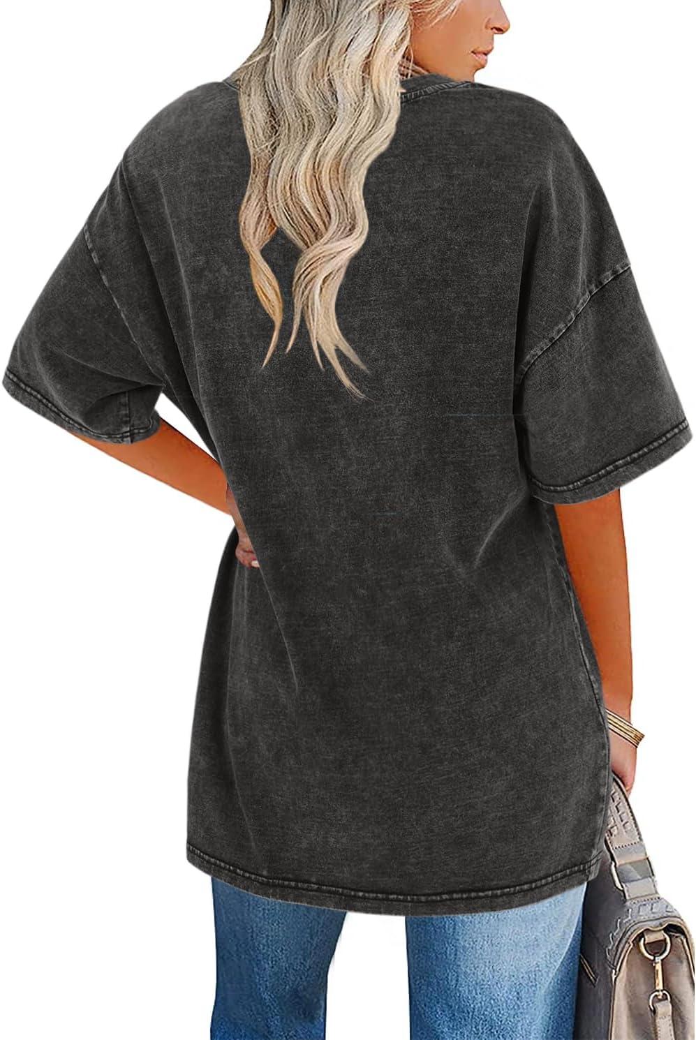 Bellisse Vintage Oversized T-Shirt with Oversized Fit and Soft Fabric