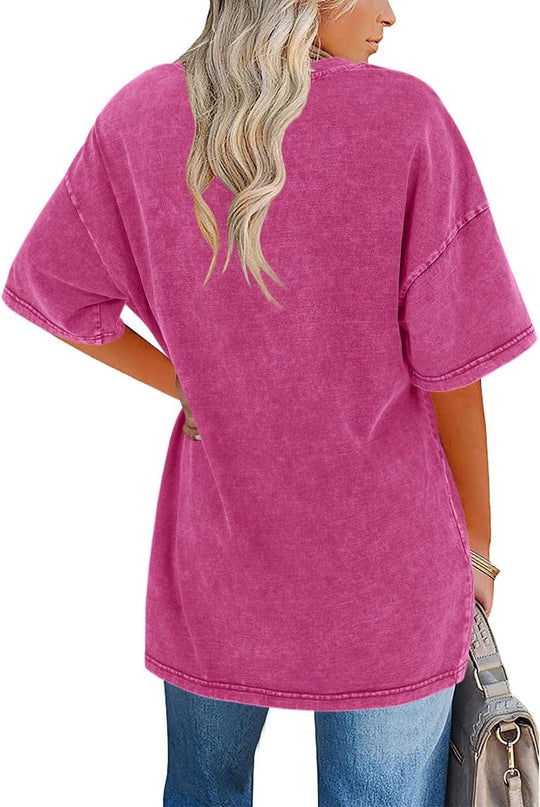 Bellisse Vintage Oversized T-Shirt with Oversized Fit and Soft Fabric