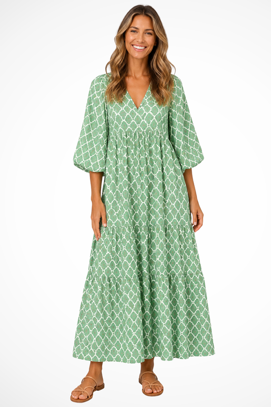 Zinnia Tiered Maxi Dress