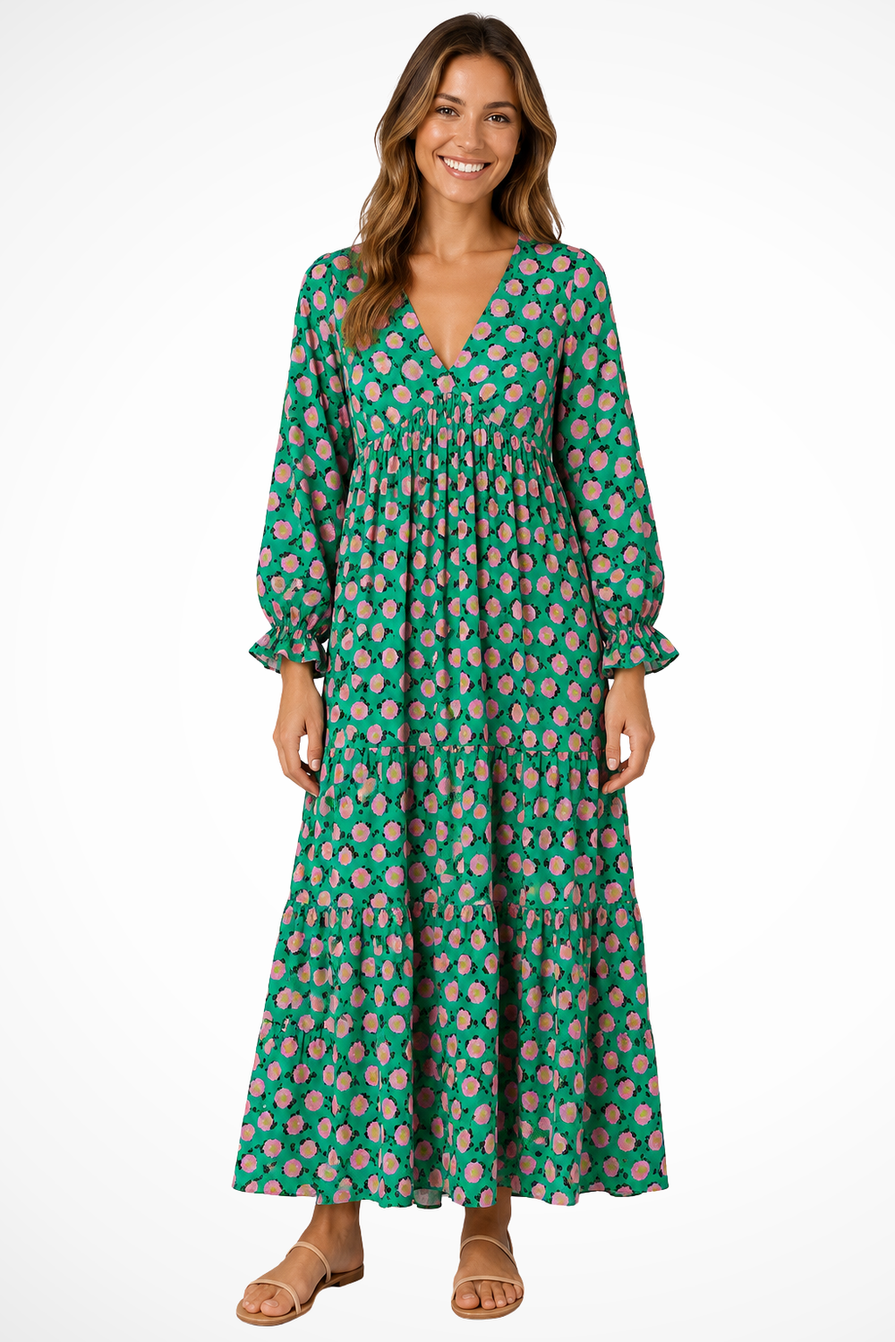 Zinnia Tiered Maxi Dress