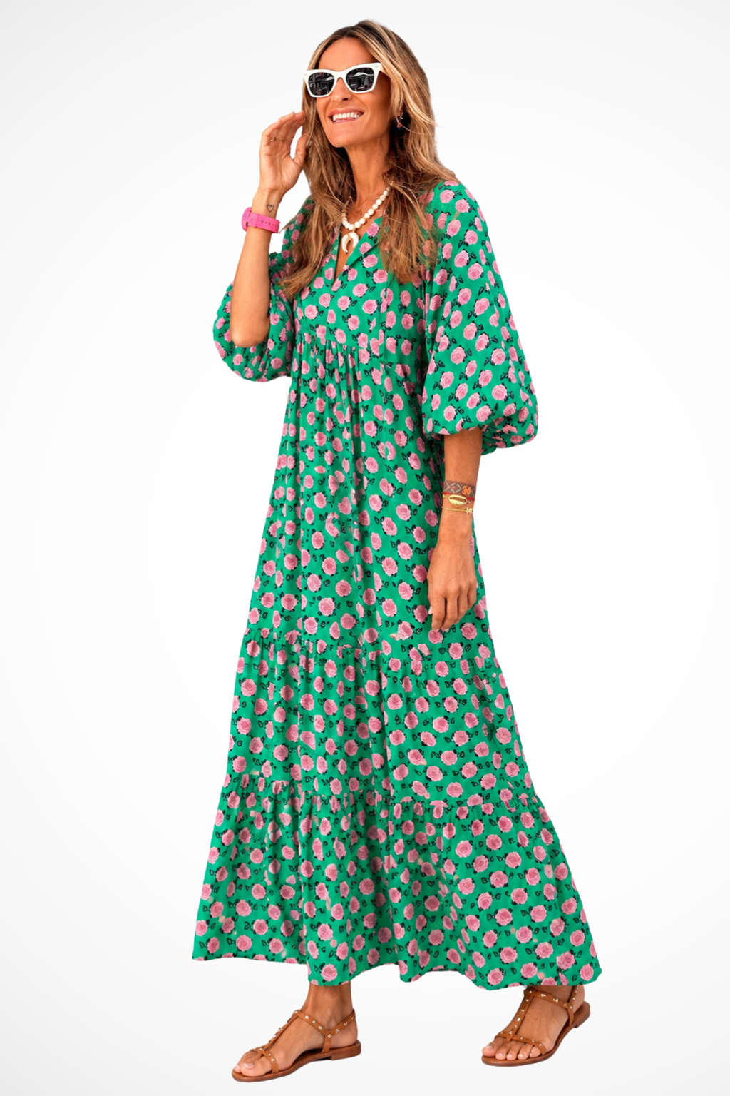 Zinnia Tiered Maxi Dress