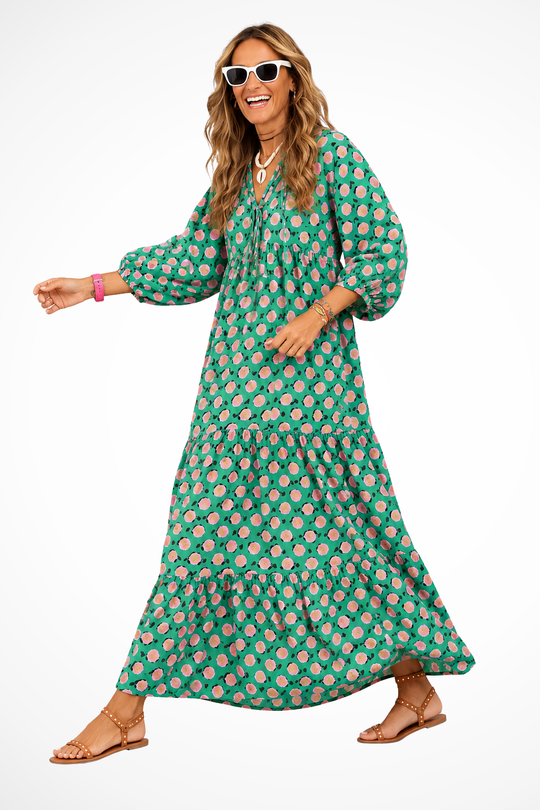 Zinnia Tiered Maxi Dress