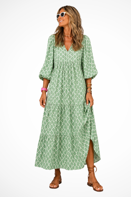 Zinnia Tiered Maxi Dress