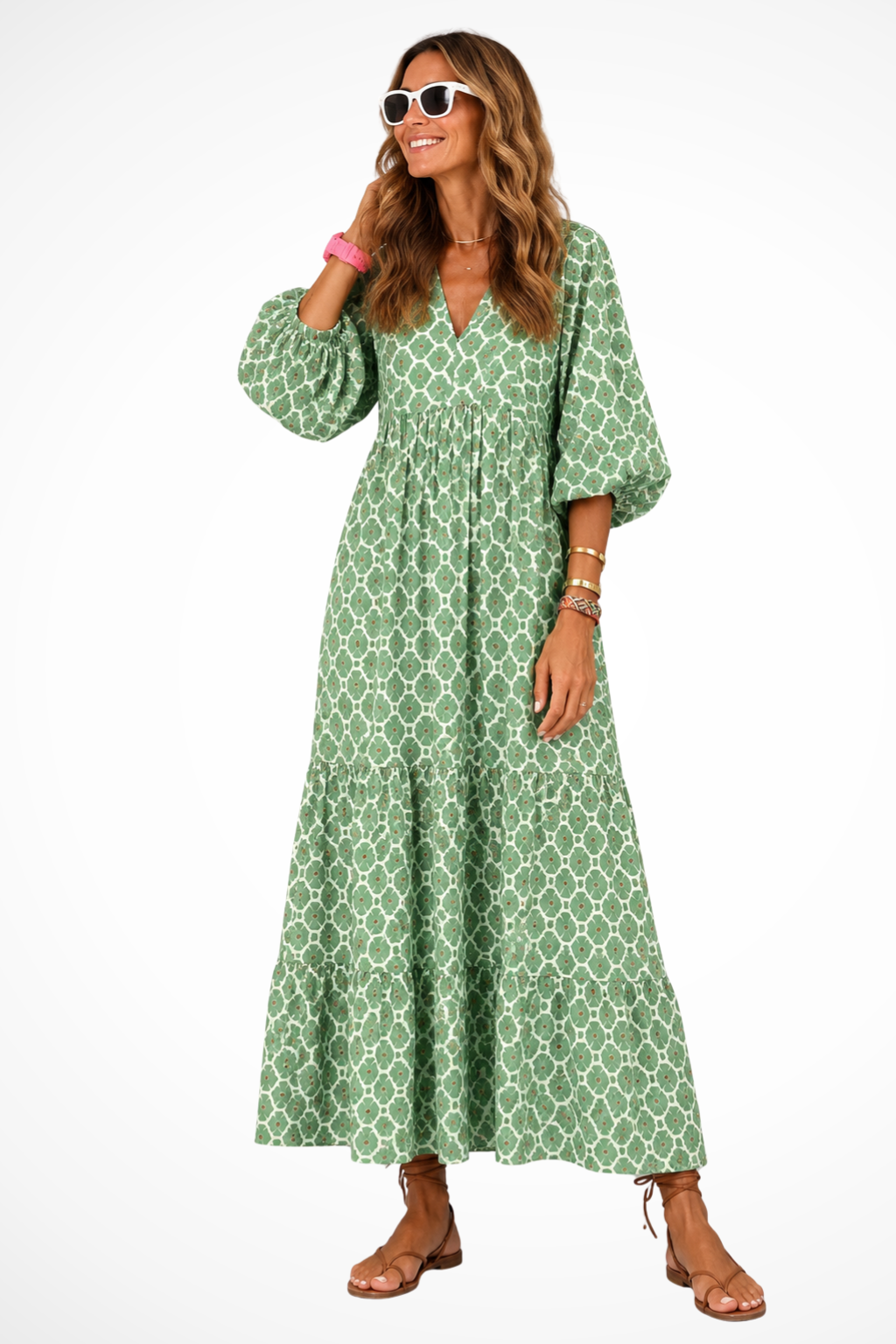 Zinnia Tiered Maxi Dress