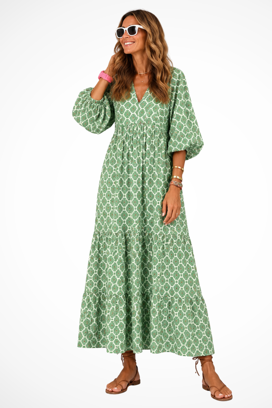 Zinnia Tiered Maxi Dress