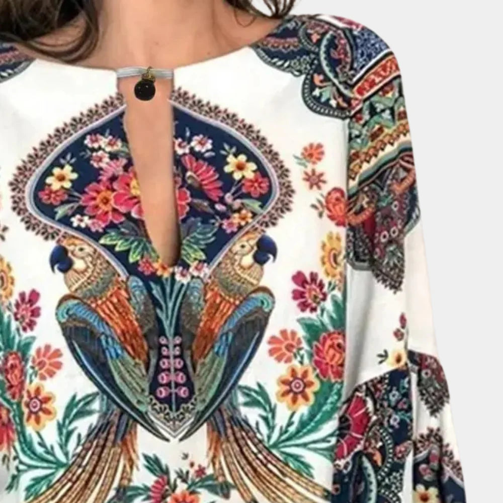 Serenelle Lightweight Floral Blouse