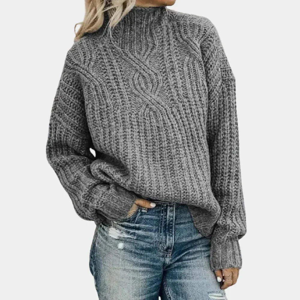 Amelisse Knitted Polyester Sweater