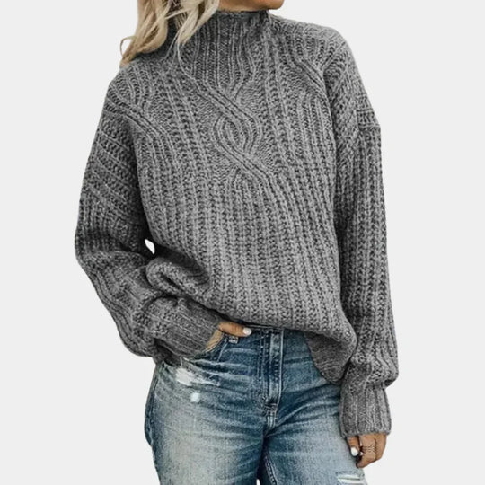 Amelisse Knitted Polyester Sweater
