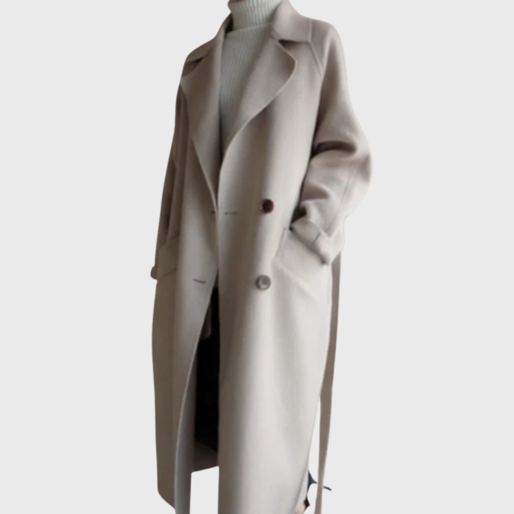 Elaine Open Front Longline Overcoat