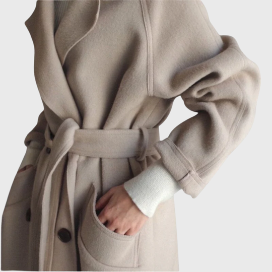 Elaine Open Front Longline Overcoat