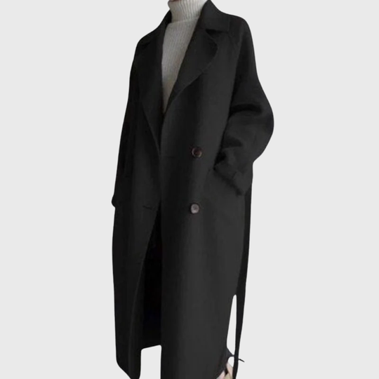 Elaine Open Front Longline Overcoat
