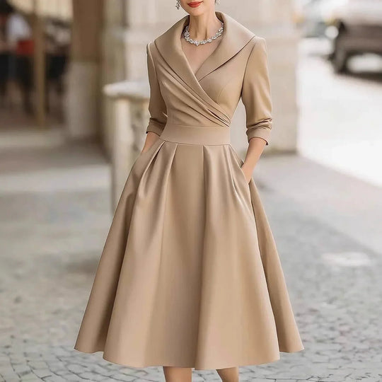 Isabella Silhouette Midi Dress