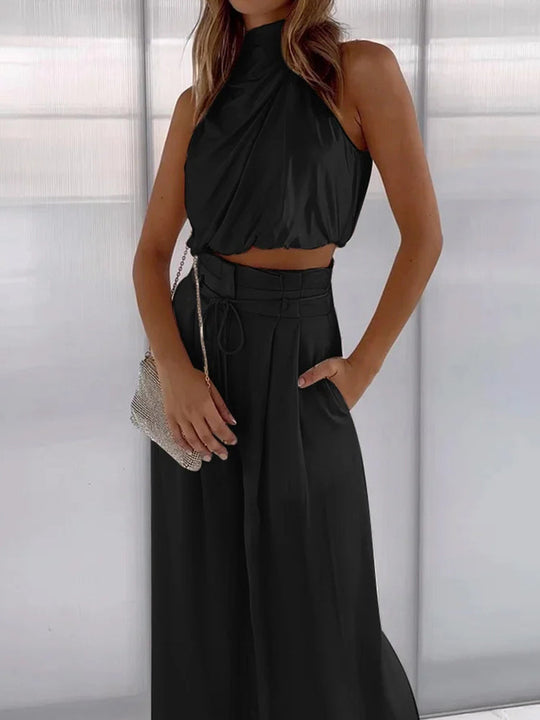 Ismerie Cotton Linen Two-Piece Set
