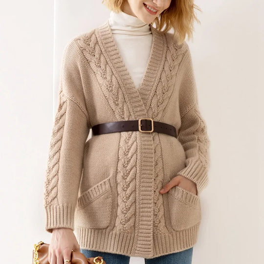 Alice Open Front Knit Cardigan