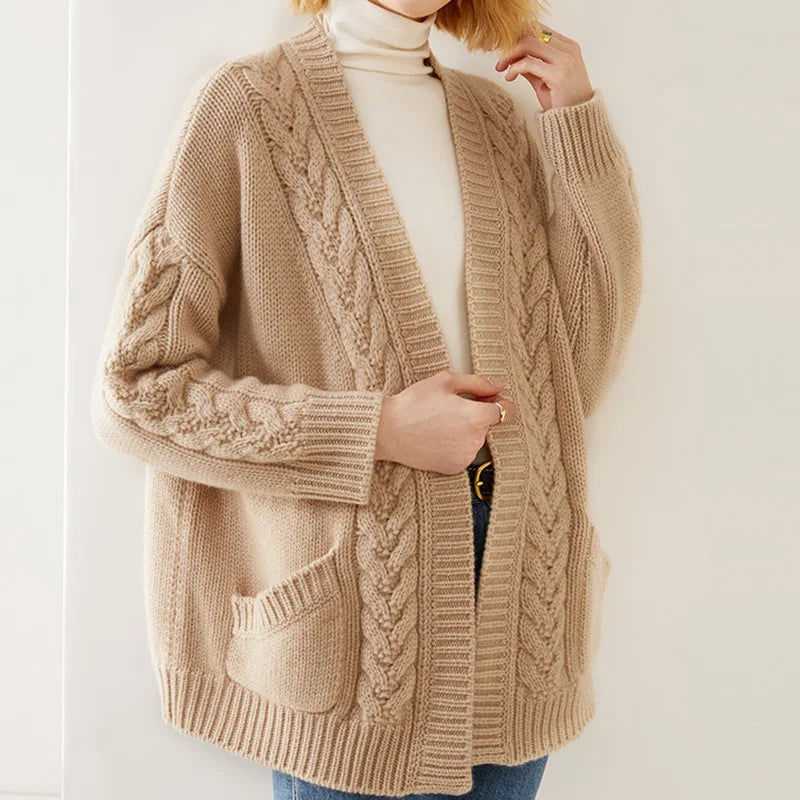 Alice Open Front Knit Cardigan