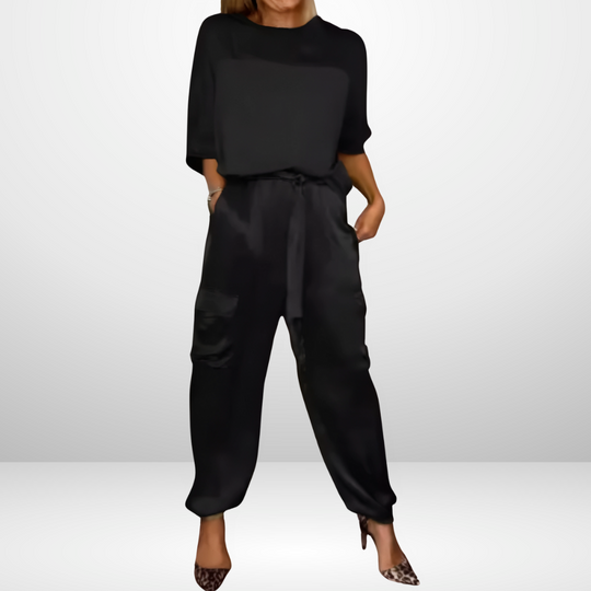 Noélisse Satin Two Piece Set