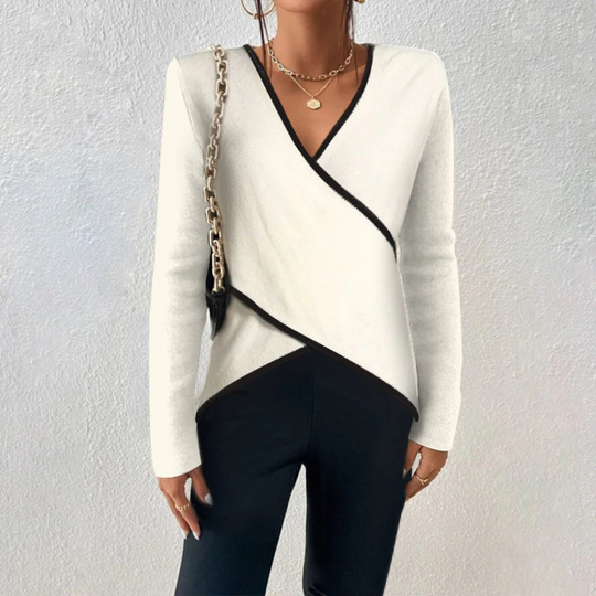 Solenne V-Neck Sweater
