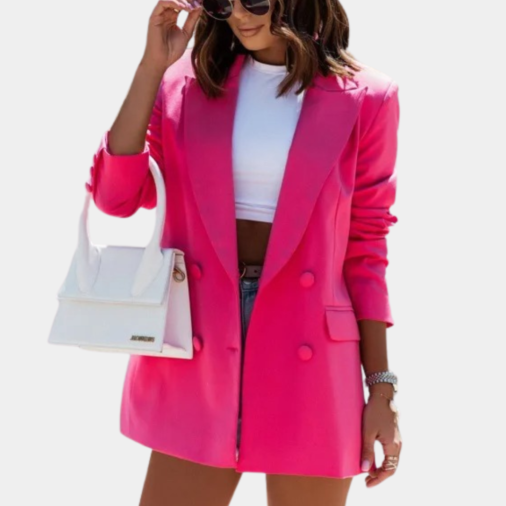 Clarissa Classic Long Blazer