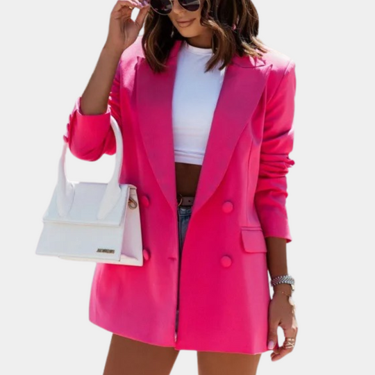 Clarissa Classic Long Blazer