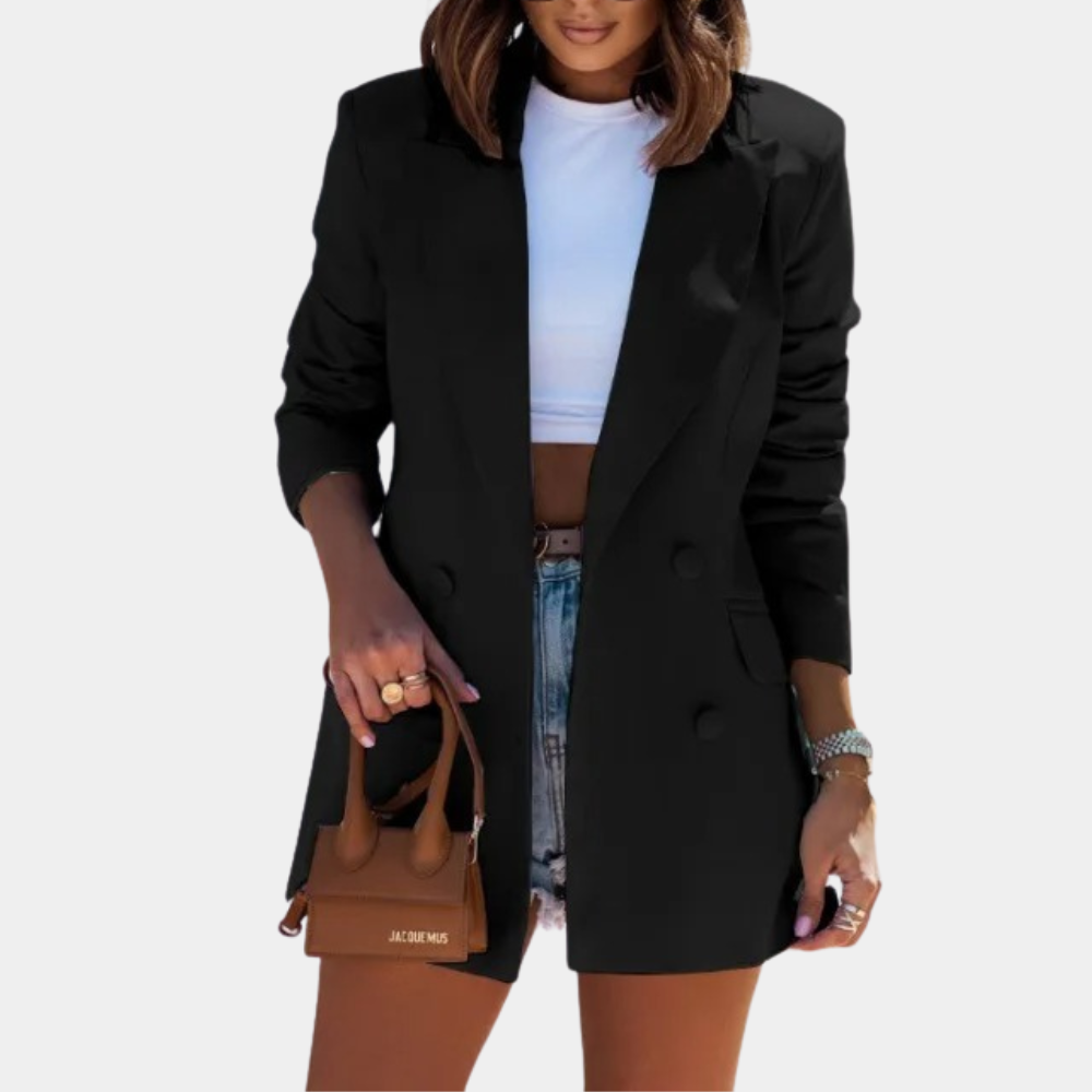 Clarissa Classic Long Blazer