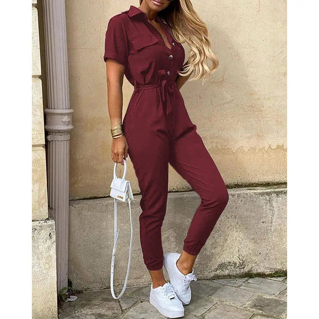 Celestia Tailored Fit Jumpsuit