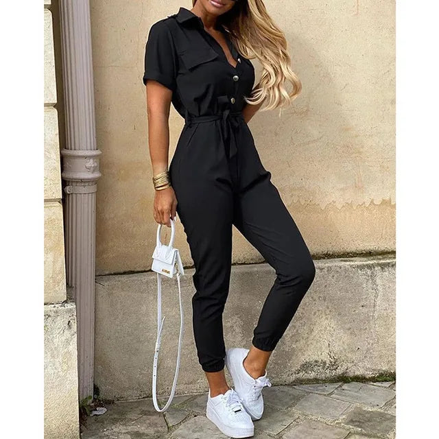Celestia Tailored Fit Jumpsuit
