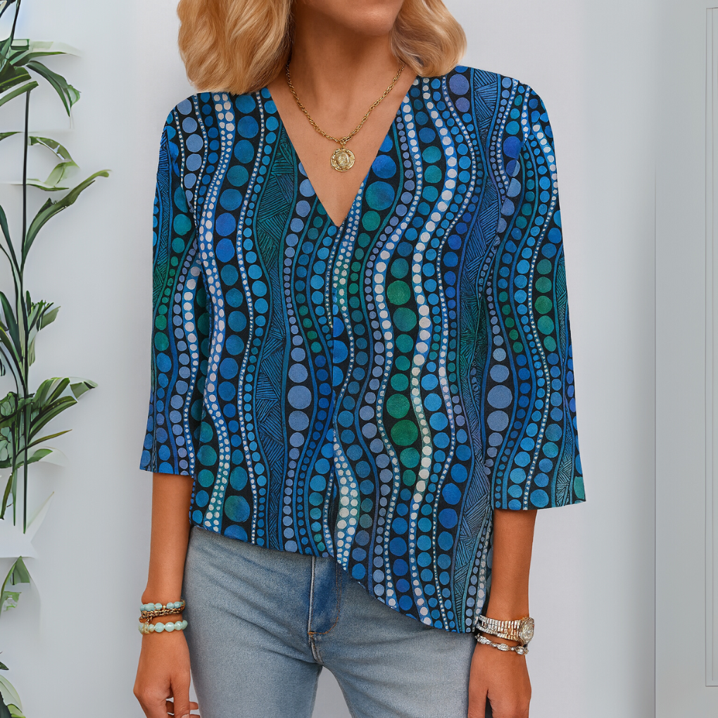 Verena Polka Dot Blouse